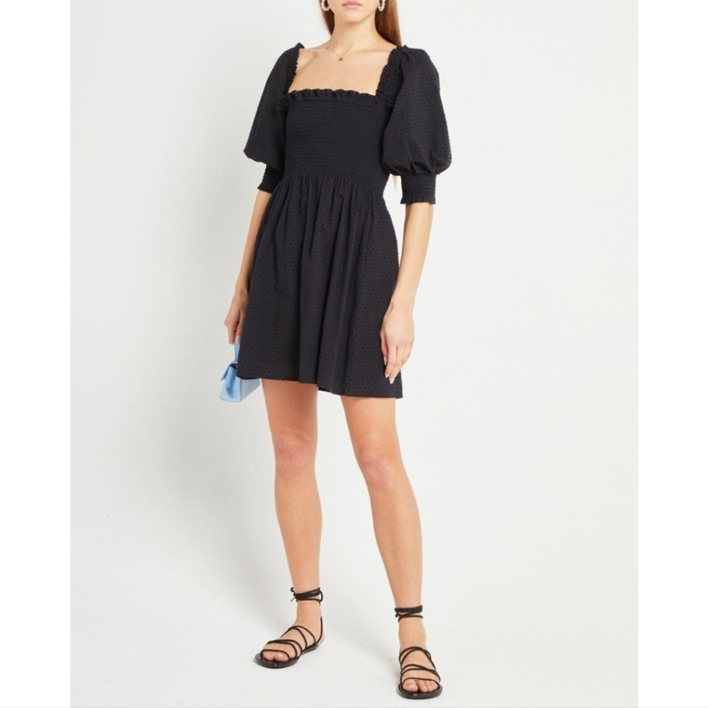Womens Size XS Kourt Calypso Dress Black EUC
